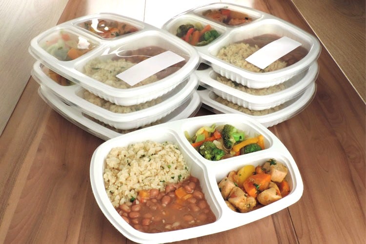 quantidade de arroz para 20 marmitex