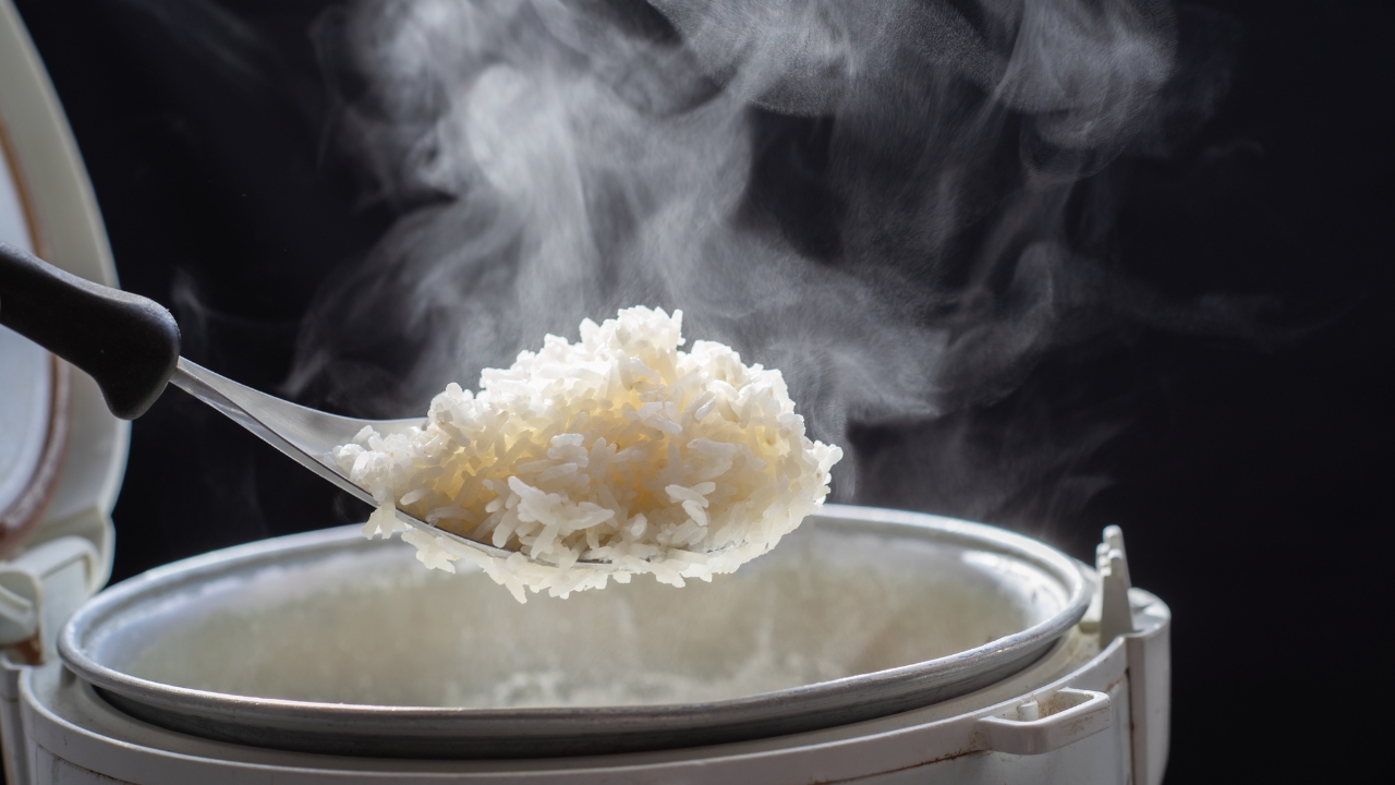 como congelar o arroz cozido