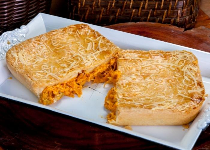 Qual a temperatura para assar torta