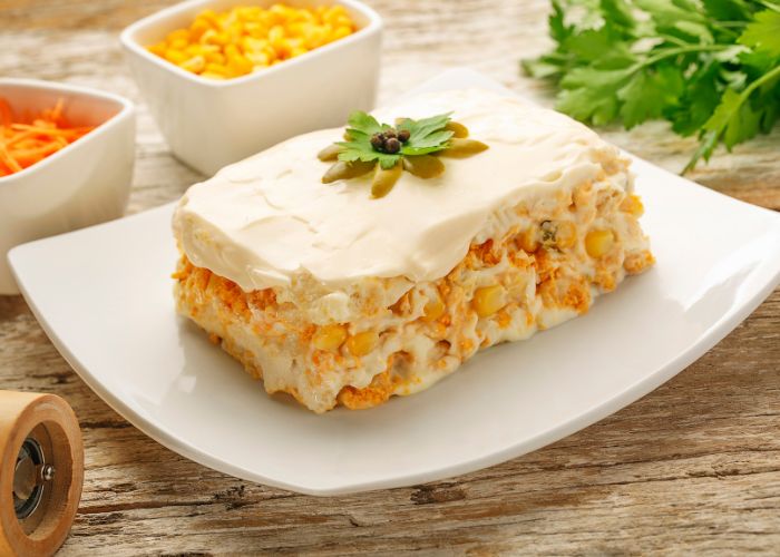 Recheio para torta salgada