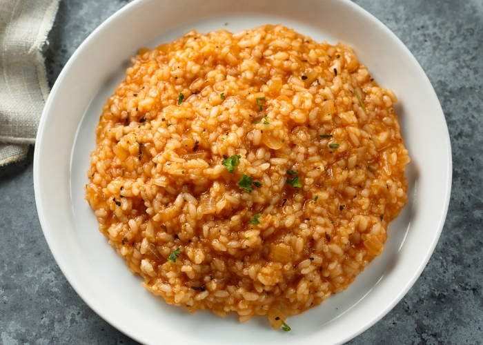 Risoto de frango para 30 pessoas Risoto de frango para 30 pessoas