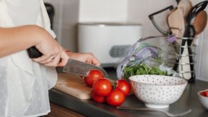Como cortar tomate para vinagrete