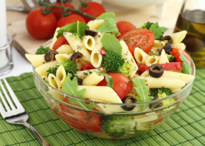 tipos de macarrão para salada
