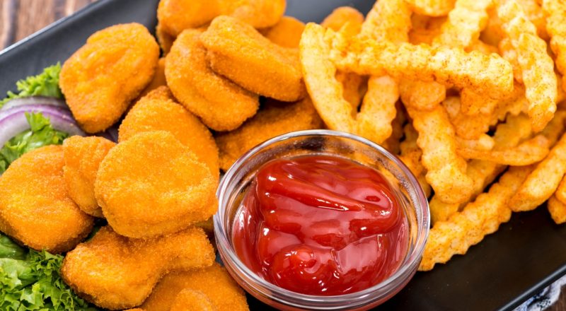 Acompanhamento para nuggets