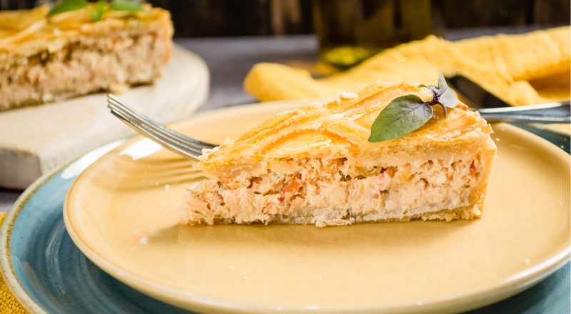 Congelar empadão cru ou assado