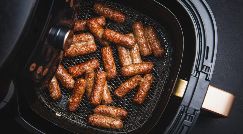 Quanto tempo para fritar linguiça na airfryer
