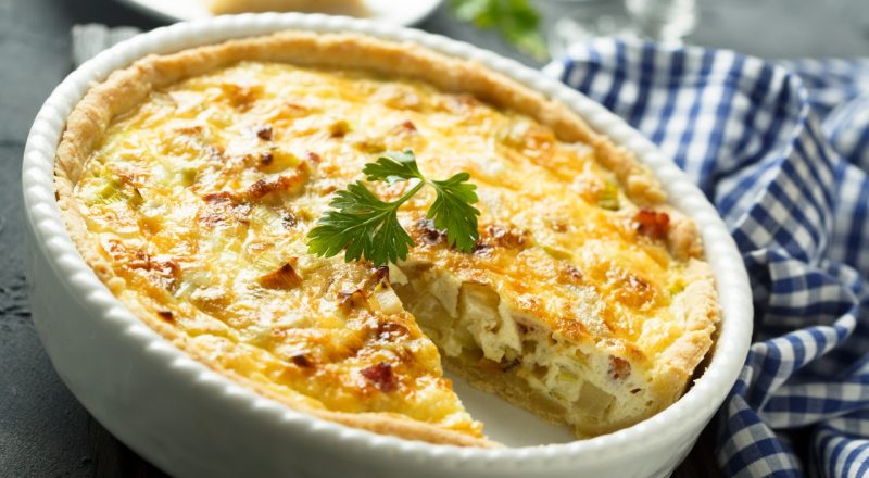 Massa para torta que não leva ovo