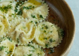 Acompanhamento para ravioli