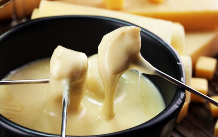 Acompanhamentos para fondue de queijo