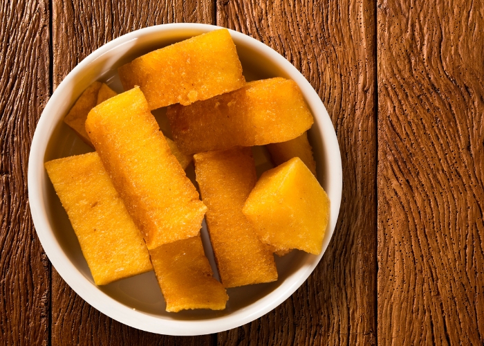 Pode fazer polenta na airfryer