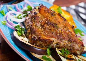 Acompanhamento para carré de porco