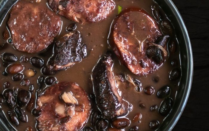 Feijoada cozinha tudo junto ou separado