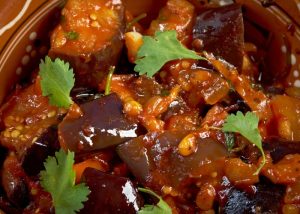 Caponata de berinjela para 50 pessoas