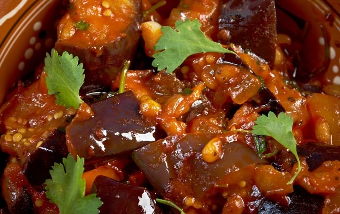 Caponata de berinjela para 50 pessoas