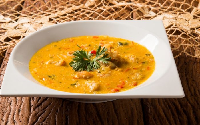 Receita de bobó de frango para 50 pessoas