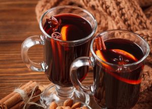 Receita de vinho quente para 50 pessoas