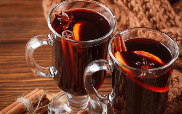 Receita de vinho quente para 50 pessoas