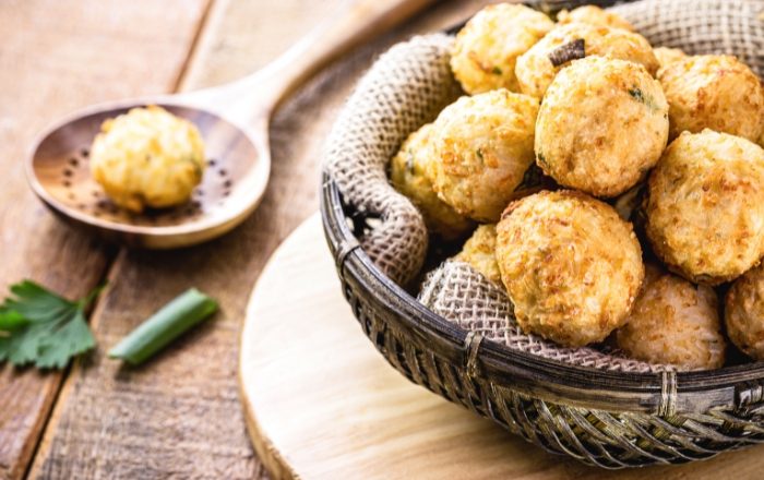 Bolinho de batata com 3 ingredientes