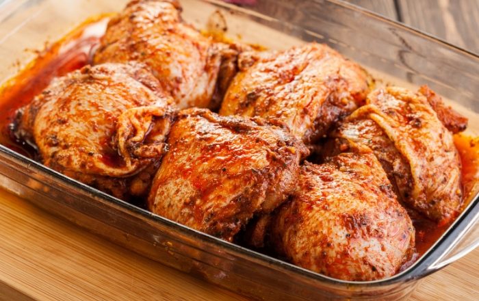 Marinada para coxa de frango