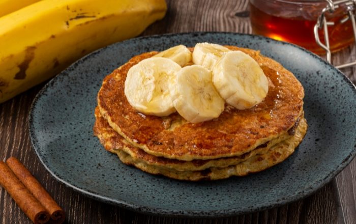 Panqueca de banana com 3 ingredientes