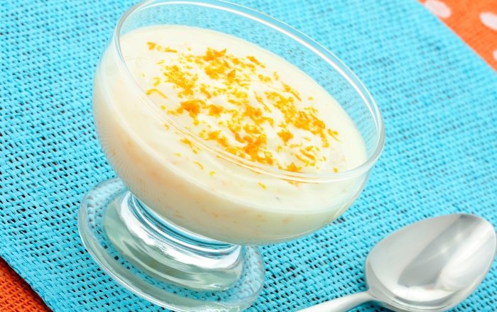 Mousse de laranja com 3 ingredientes