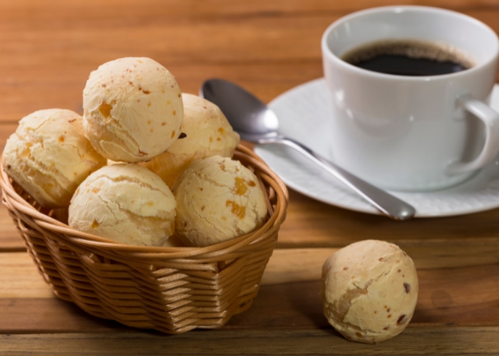 Receita de 1 kg de pão de queijo