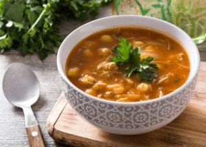 Tempo de cozimento da sopa de legumes