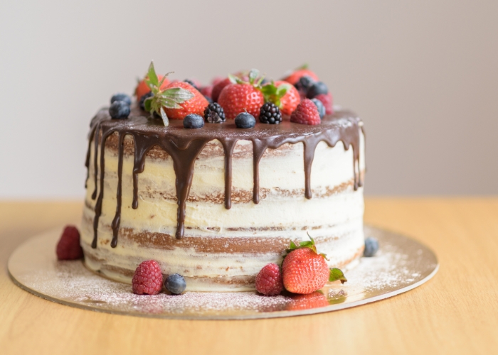 Bolo para 15 pessoas