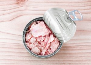 Pode congelar atum em lata