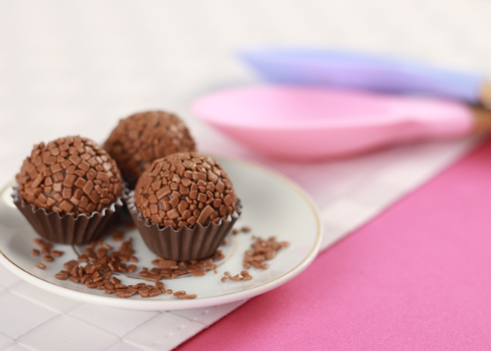 Pode congelar brigadeiro