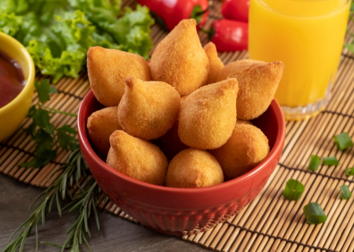 Como fritar salgados