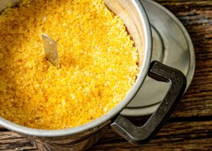 Pode deixar o cuscuz hidratando de um dia para o outro