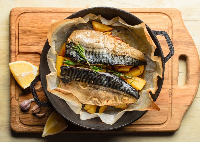Como assar um peixe no forno