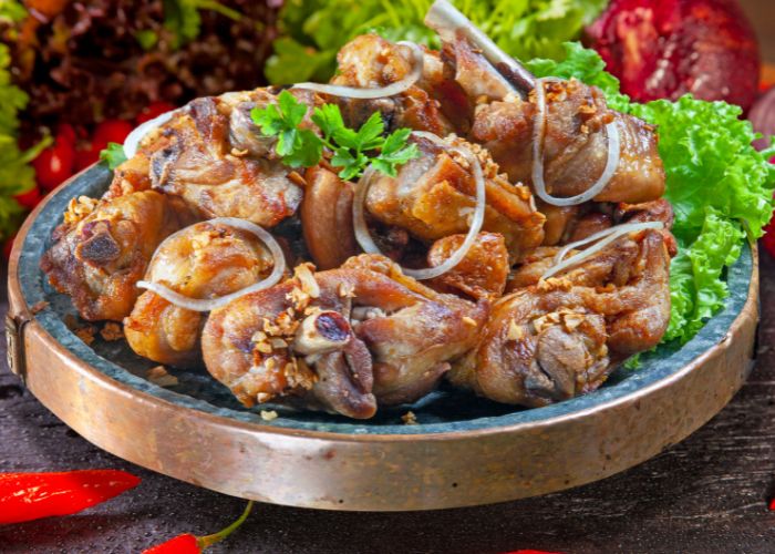 Marinada de frango para fritar Marinada de frango para fritar