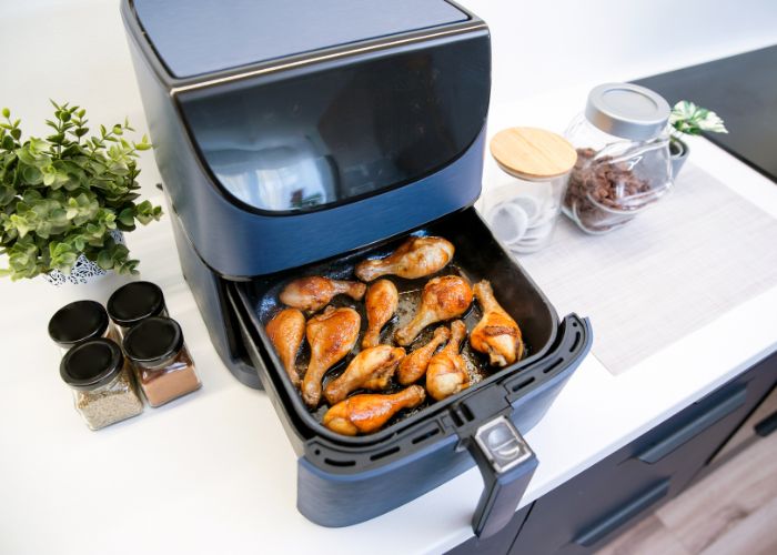 Pode colocar carne no papel alumínio na airfryer