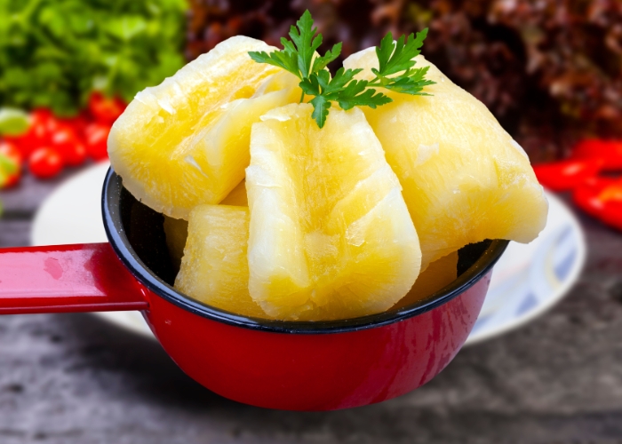 Tempo de cozimento da mandioca Tempo de cozimento da mandioca