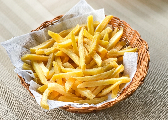 Como fritar batata congelada