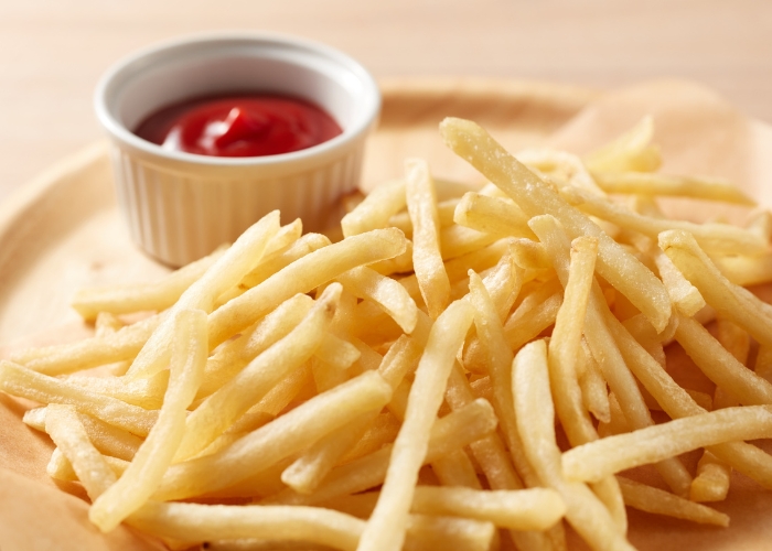 Como fritar batata congelada para ficar sequinha