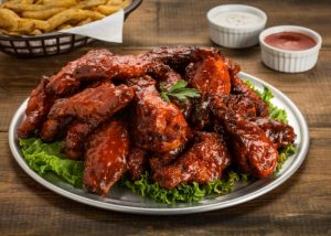 Asa de frango na airfryer