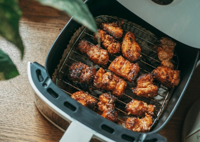 Pode colocar óleo na airfryer