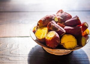 Pode congelar batata doce cozida