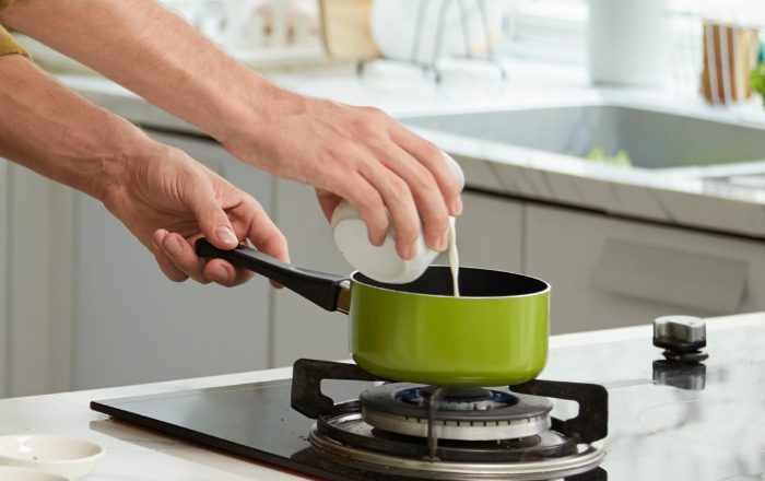 Pode ferver creme de leite