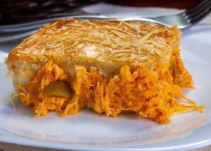 Quanto tempo para assar torta de frango